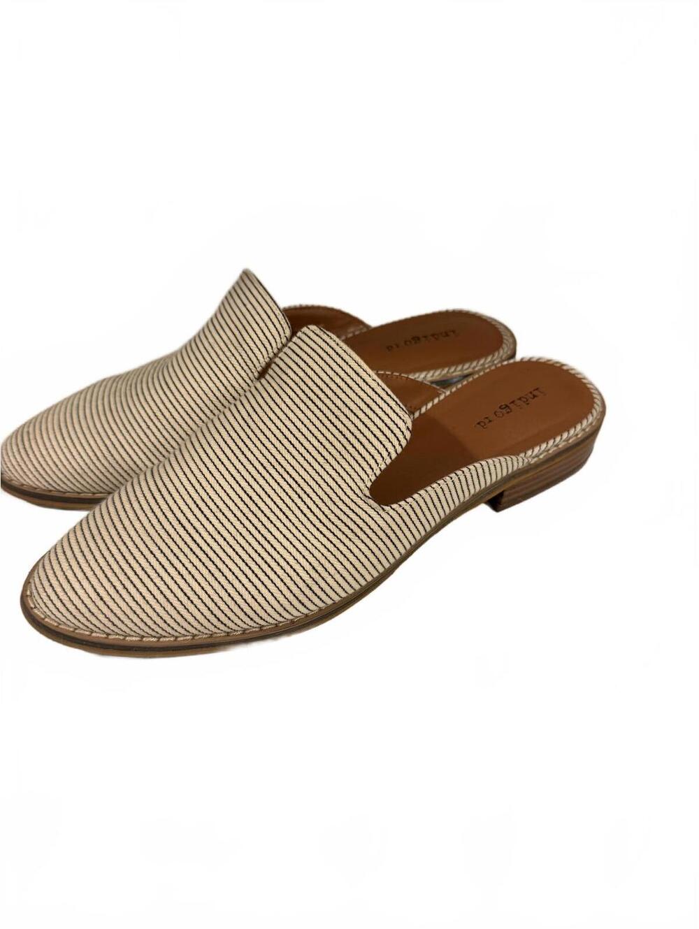 Indigo Rd. Women's Striped Slip-On Mules - 8.5 W